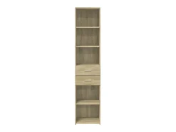Aparador de madera de ingeniería roble Sonoma 40x42,5x185 cm