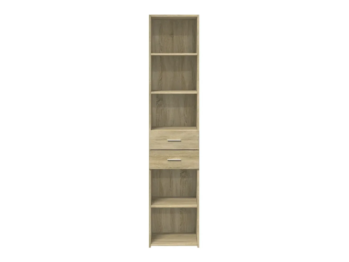 Aparador de madera de ingeniería roble Sonoma 40x42,5x185 cm