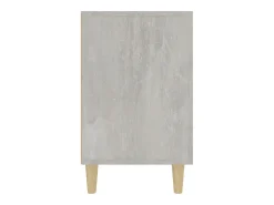 Aparador de madera de ingeniería gris hormigón 100x36x60 cm ES87833