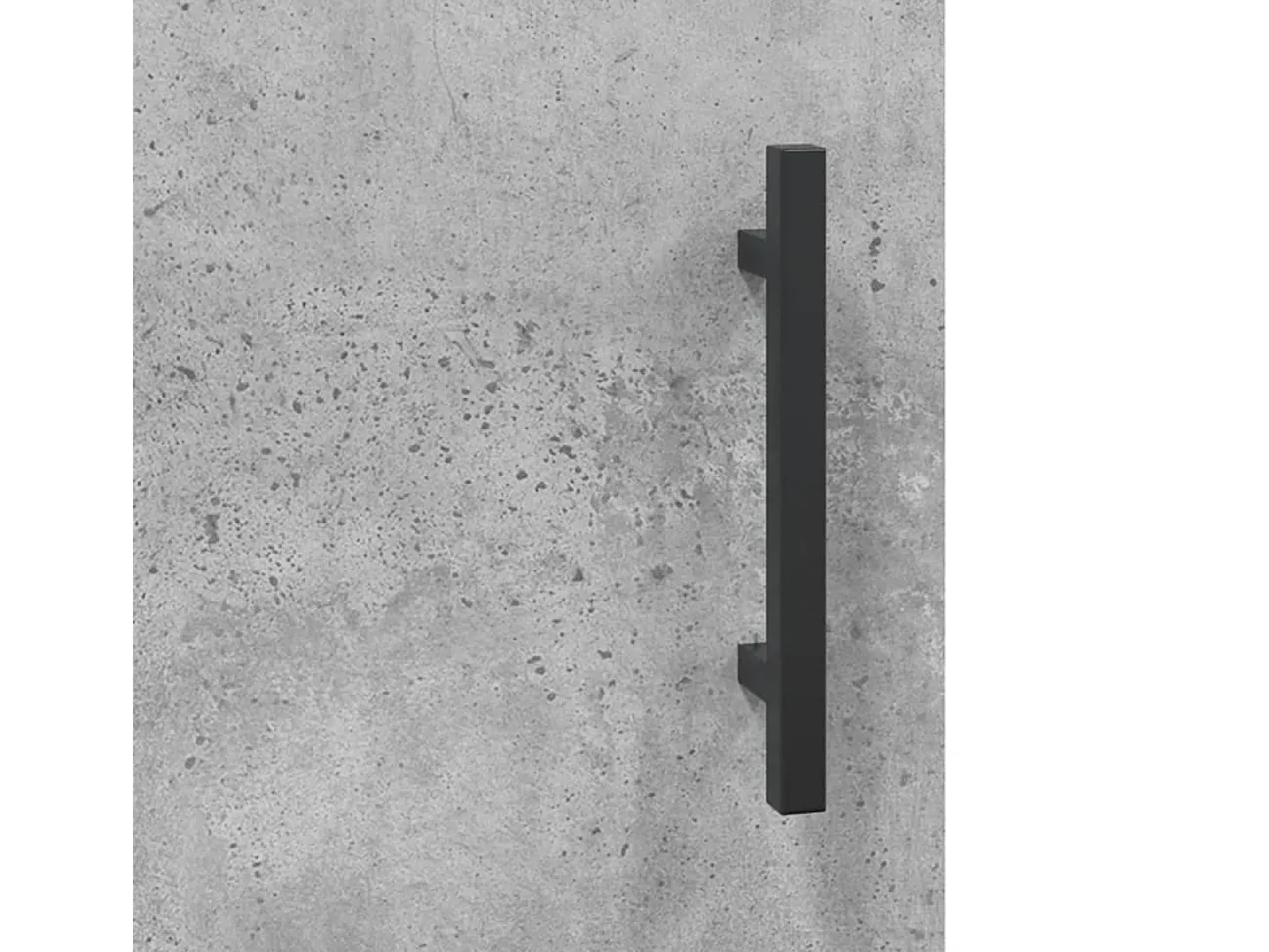 Aparador de madera de ingeniería gris hormigón 69,5x34x90 cm