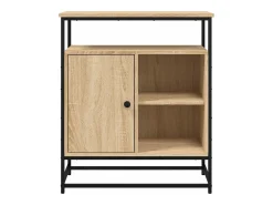 Aparador de madera de ingeniería roble Sonoma 69x35x80 cm