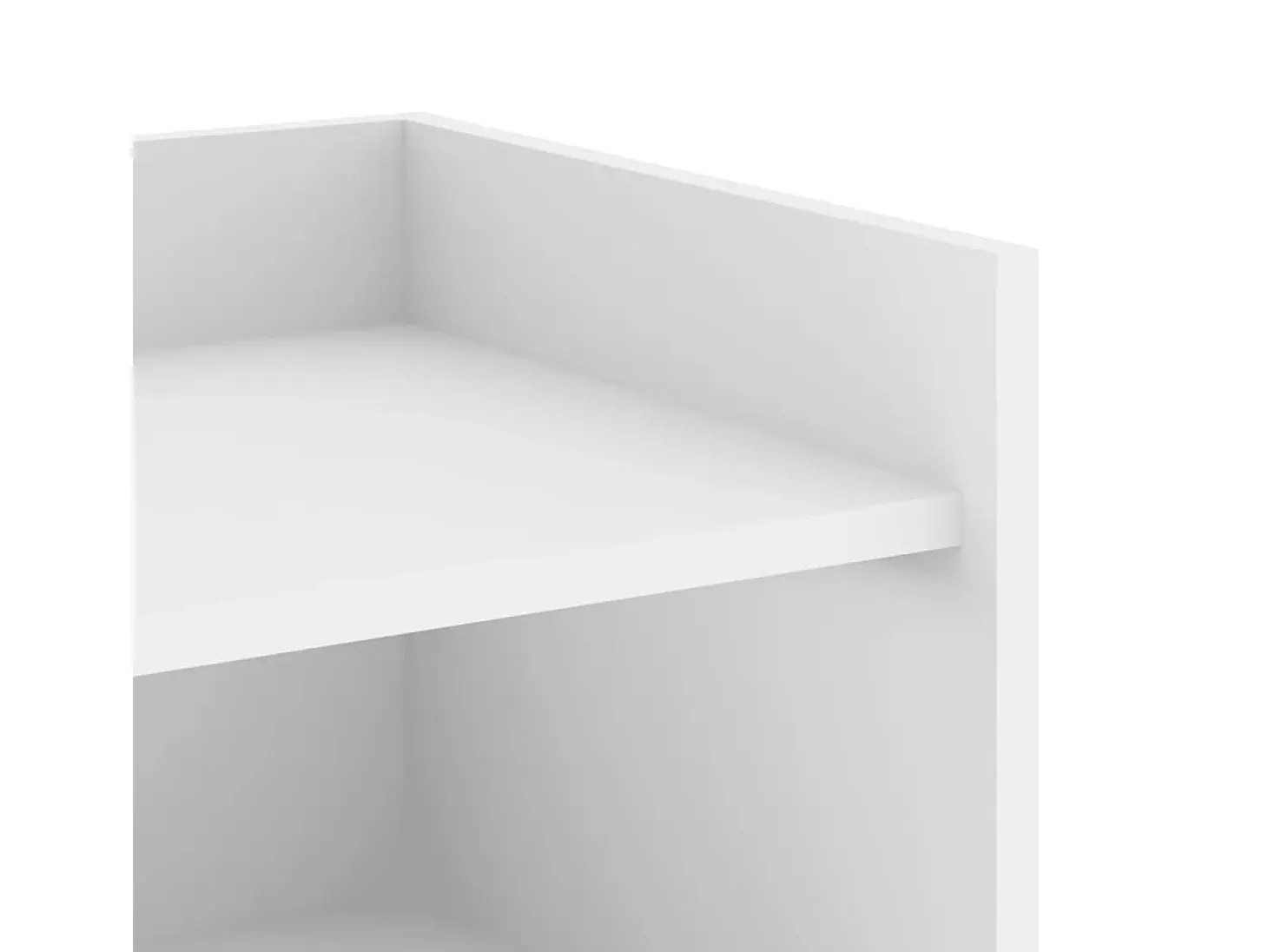 Aparador de madera de ingeniería blanco 73,5x35x75 cm