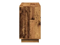 Aparador de madera de ingeniería envejecida 102x35x60 cm
