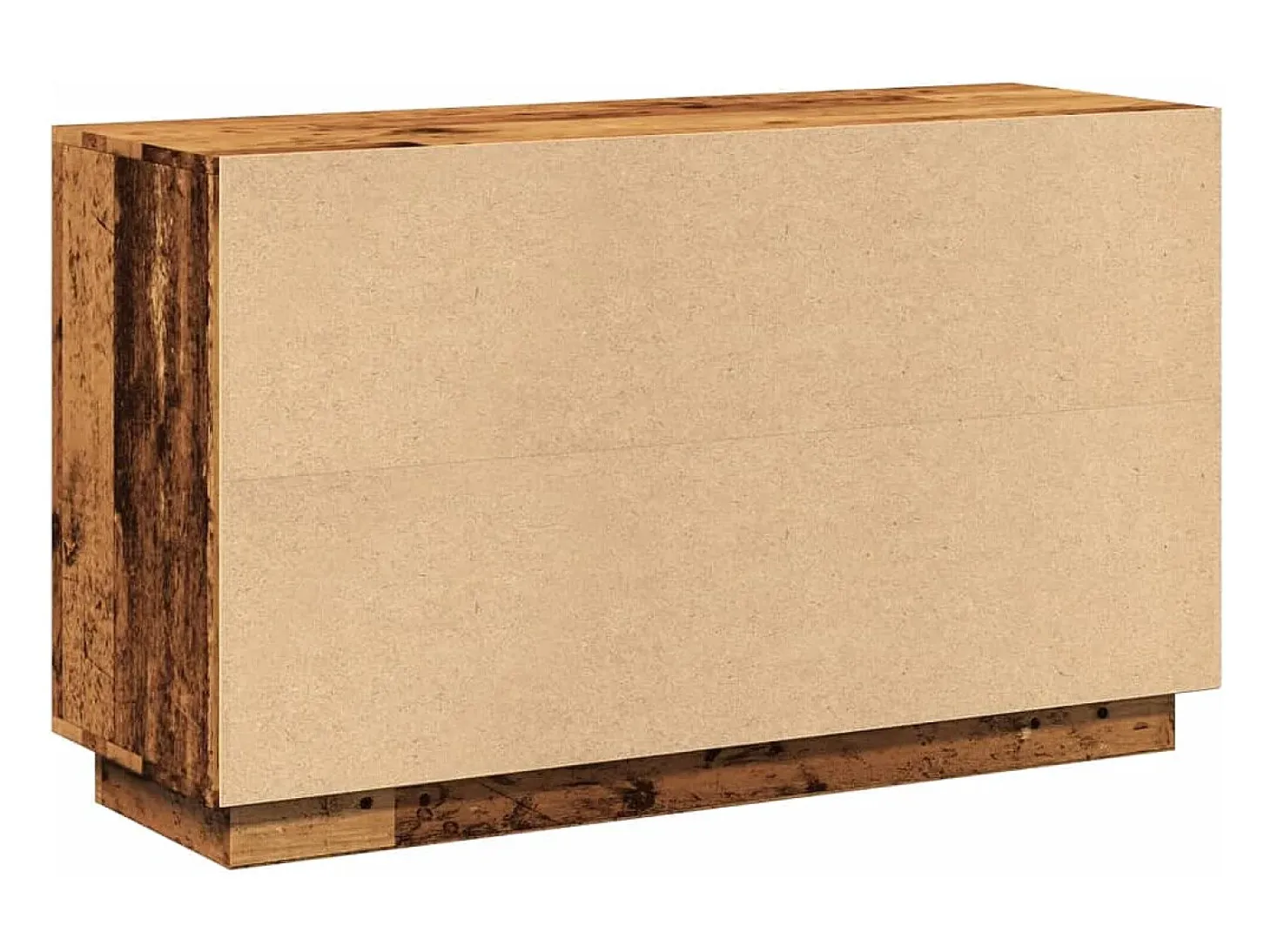 Aparador de madera de ingeniería envejecida 102x35x60 cm