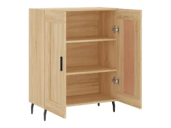 Aparador de madera de ingeniería roble Sonoma 69,5x34x90 cm