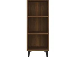 Aparador de madera de ingeniería marrón roble 34,5x32,5x90 cm ES56023
