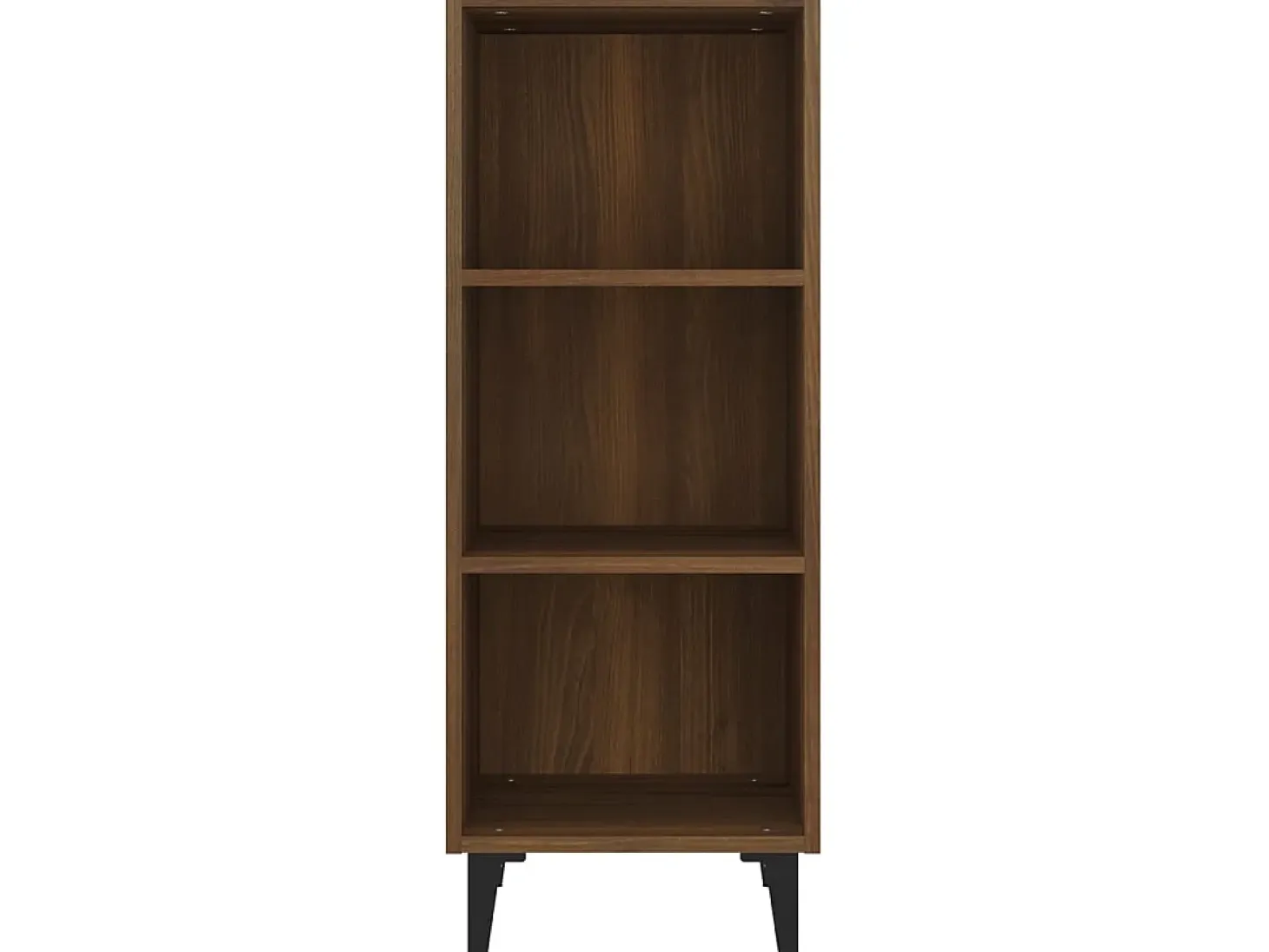 Aparador de madera de ingeniería marrón roble 34,5x32,5x90 cm ES56023