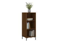 Aparador de madera de ingeniería marrón roble 34,5x32,5x90 cm
