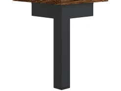 Aparador de madera de ingeniería marrón roble 34,5x32,5x90 cm