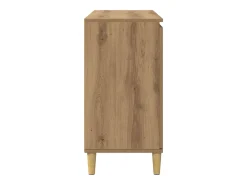 Aparador de madera de ingeniería roble artisan 102x35x70 cm