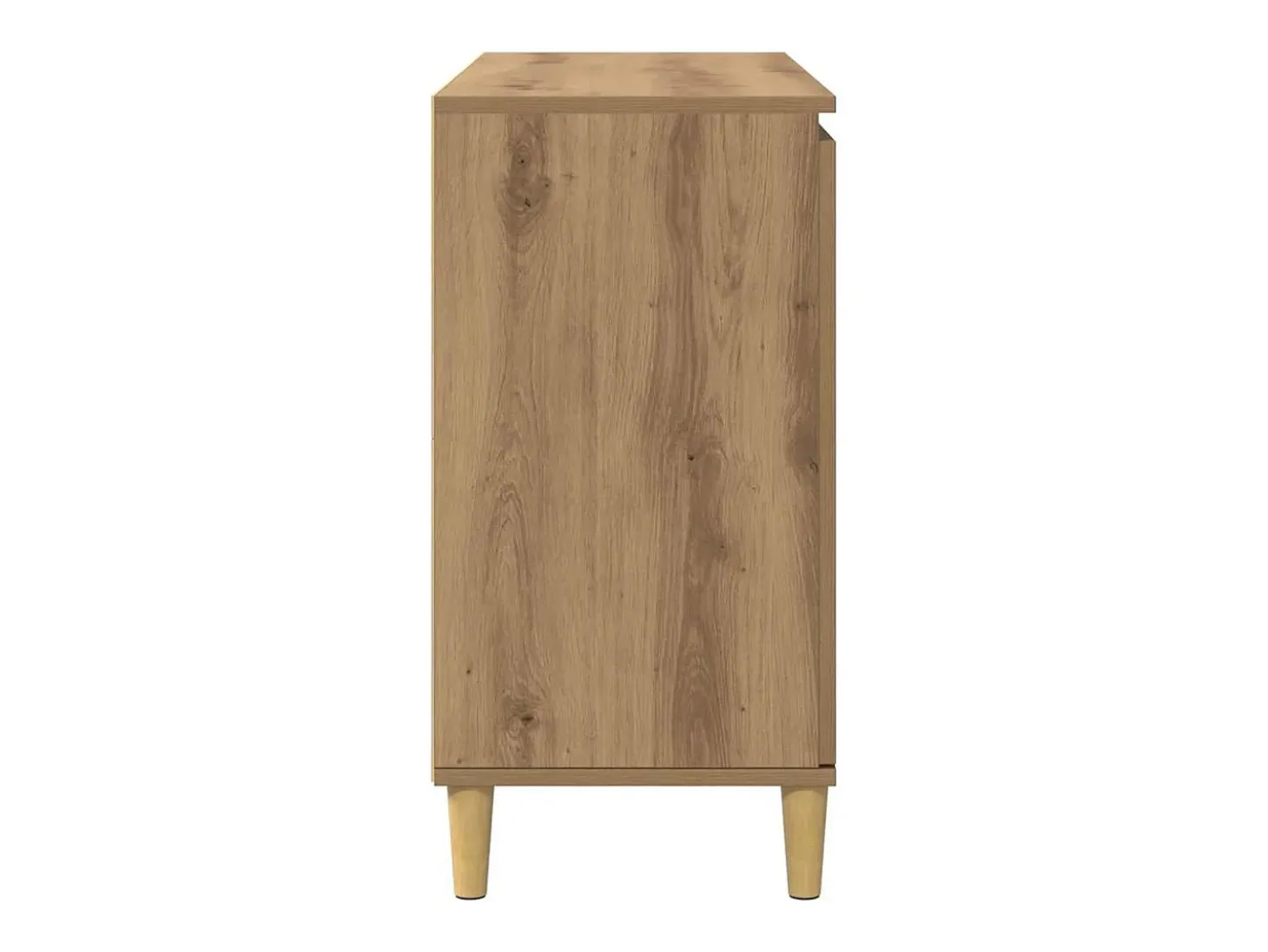 Aparador de madera de ingeniería roble artisan 102x35x70 cm