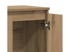 Aparador de madera de ingeniería roble artisan 102x35x70 cm