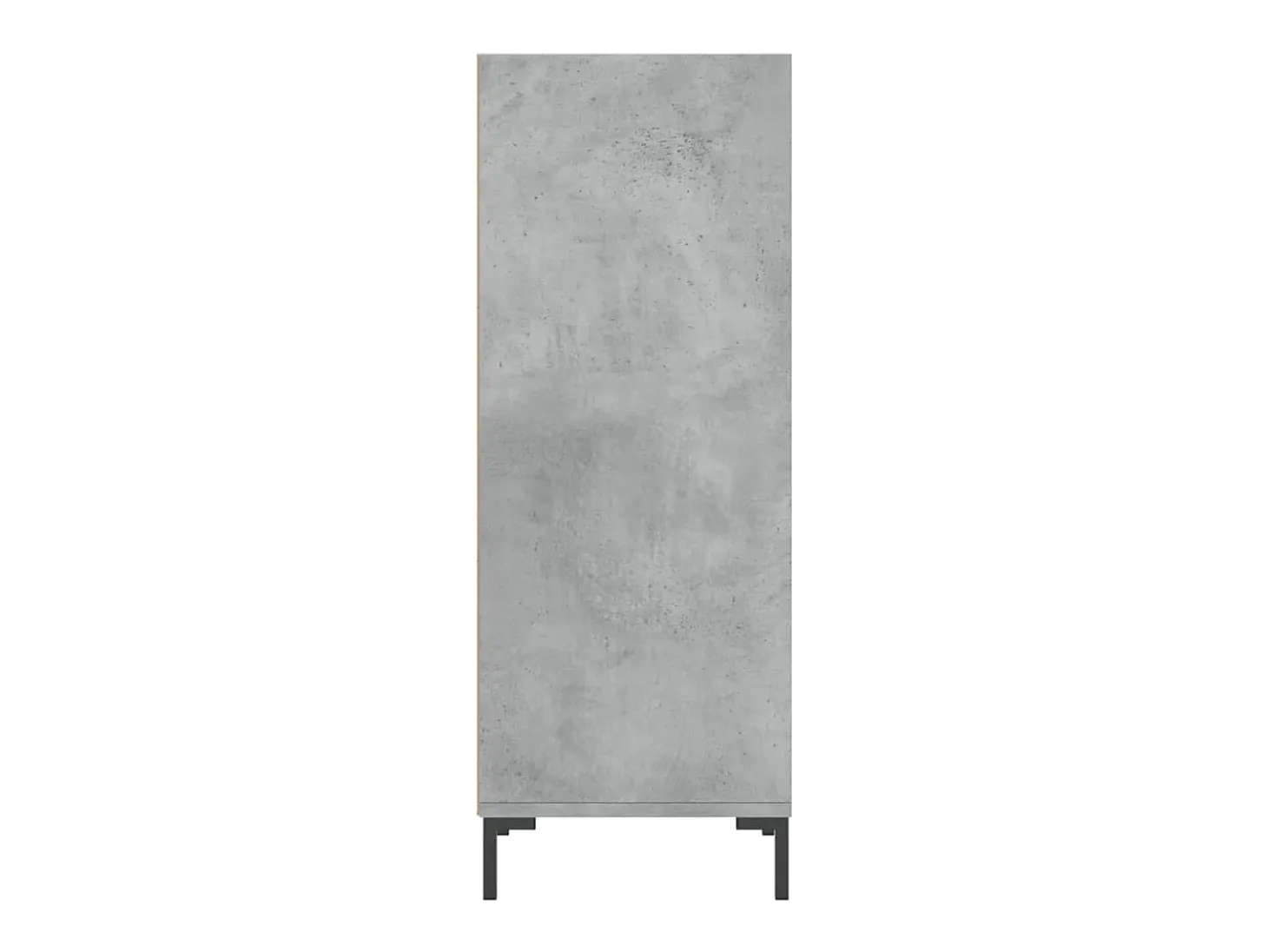 Aparador de madera de ingeniería gris hormigón 34,5x32,5x90 cm ES72855