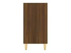 Aparador de madera de ingeniería marrón roble 103,5x35x70 cm