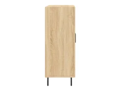 Aparador de madera de ingeniería roble Sonoma 69,5x34x90 cm
