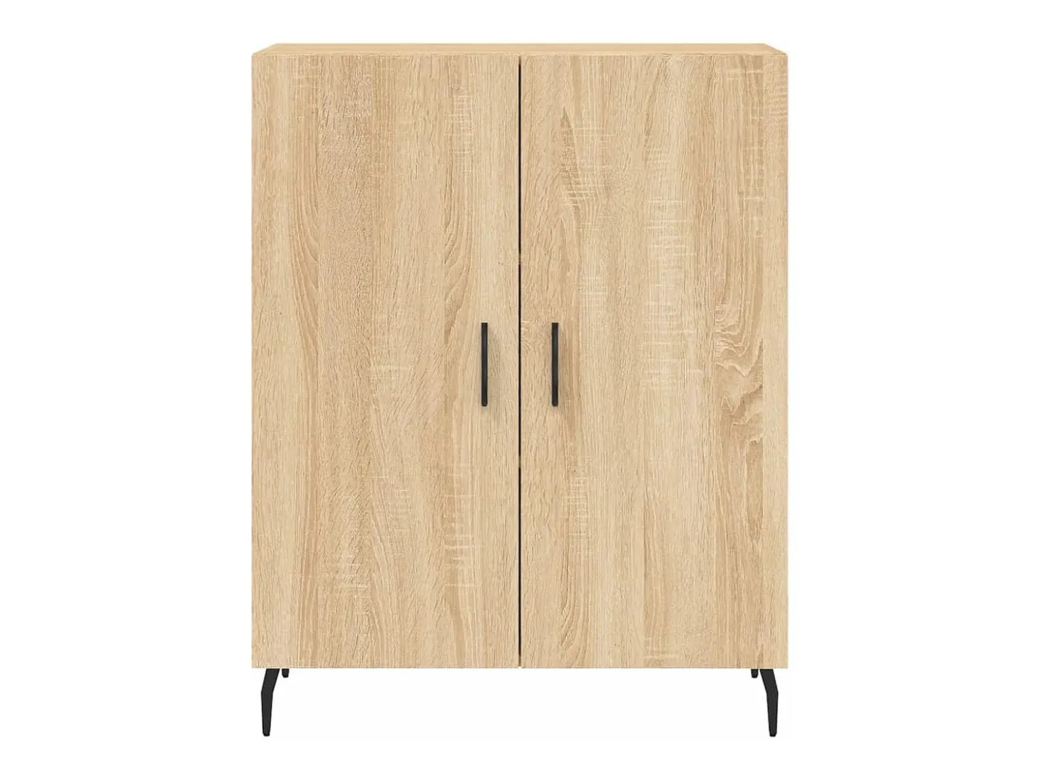 Aparador de madera de ingeniería roble Sonoma 69,5x34x90 cm