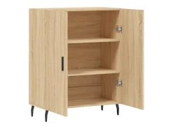 Aparador de madera de ingeniería roble Sonoma 69,5x34x90 cm