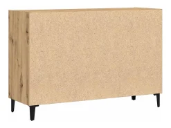 Aparador de madera de ingeniería roble artisan 103,5x35x70 cm