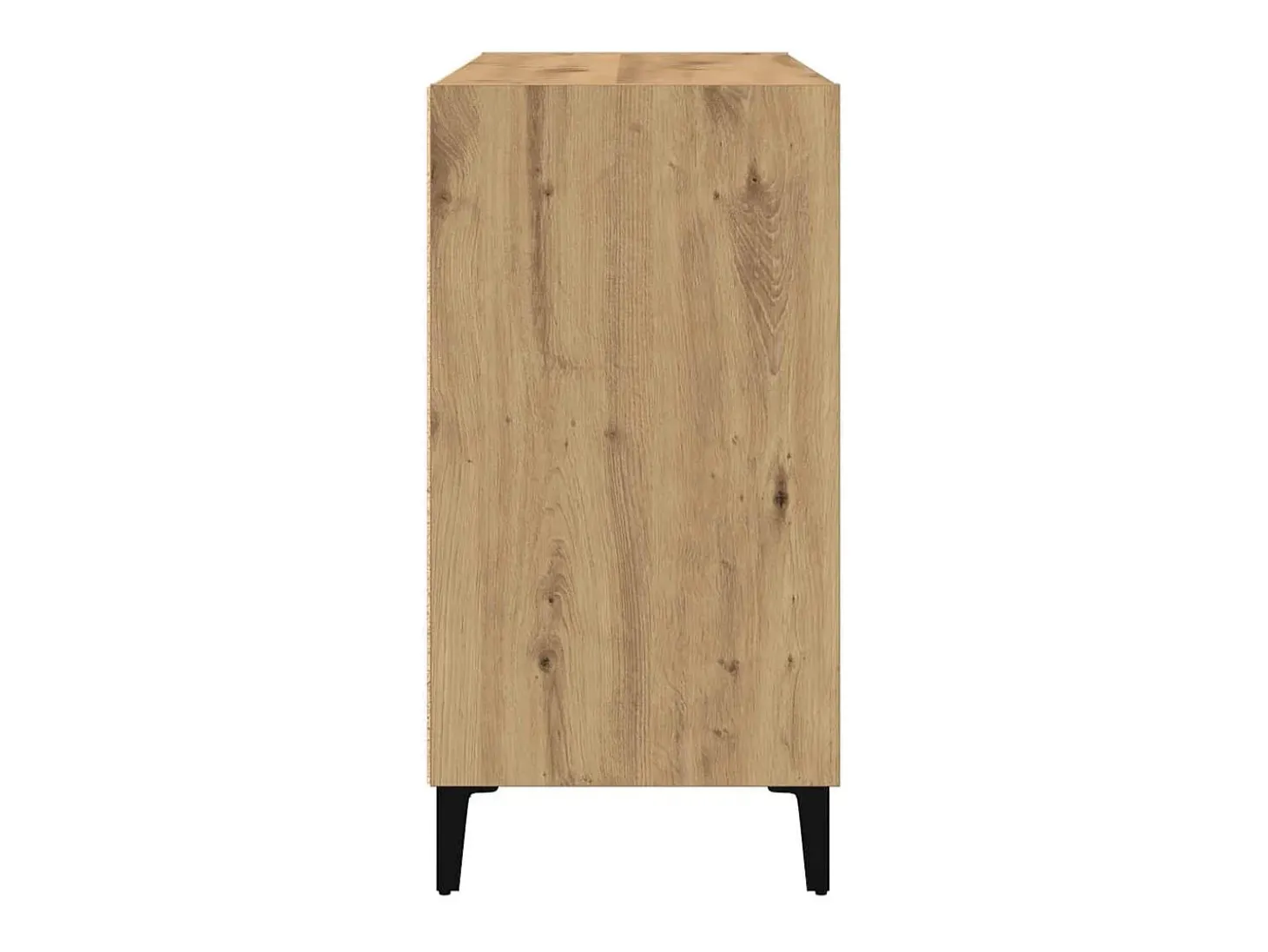 Aparador de madera de ingeniería roble artisan 103,5x35x70 cm