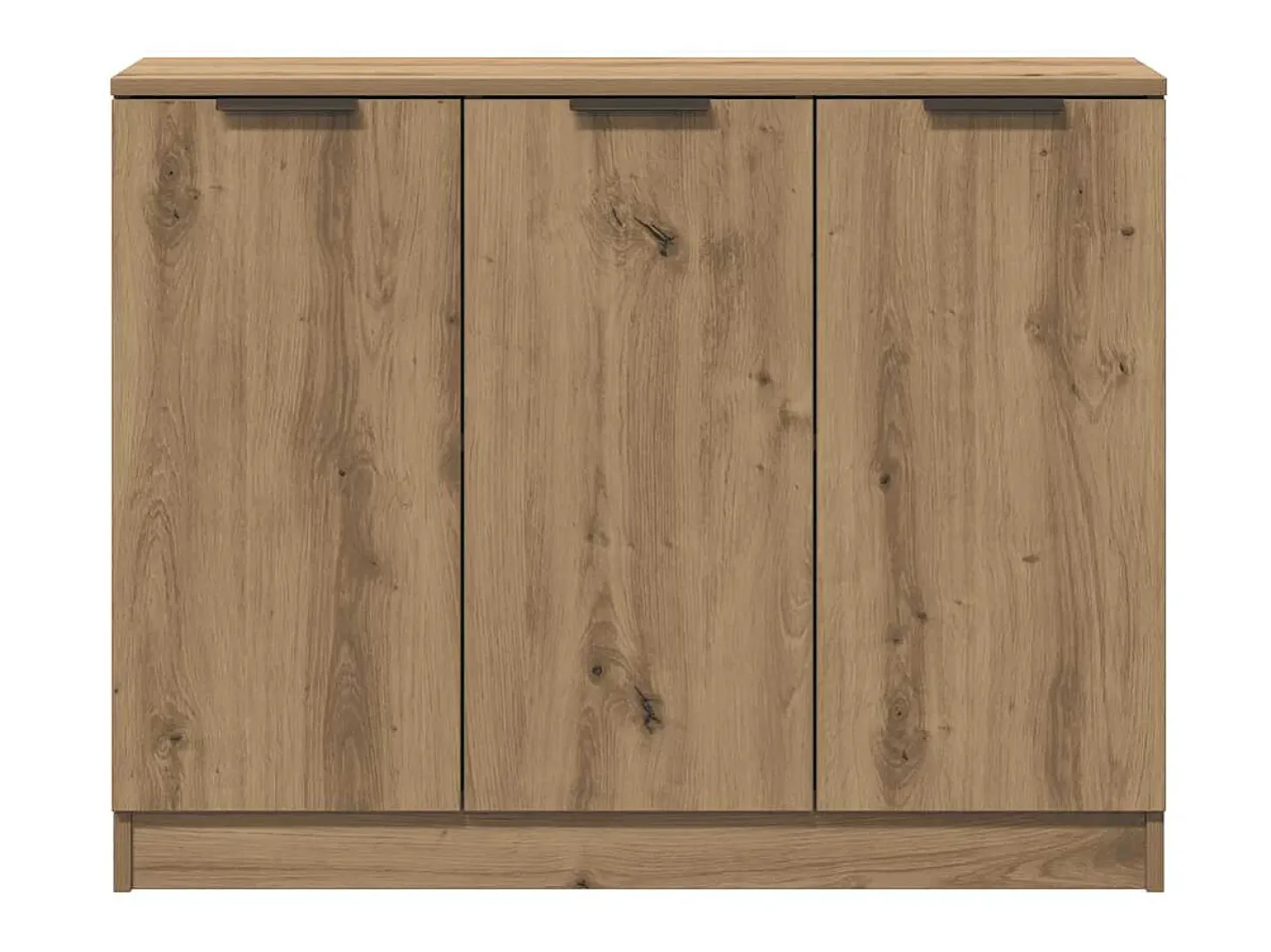 Aparador de madera de ingeniería roble artisan 90,5x30x70 cm