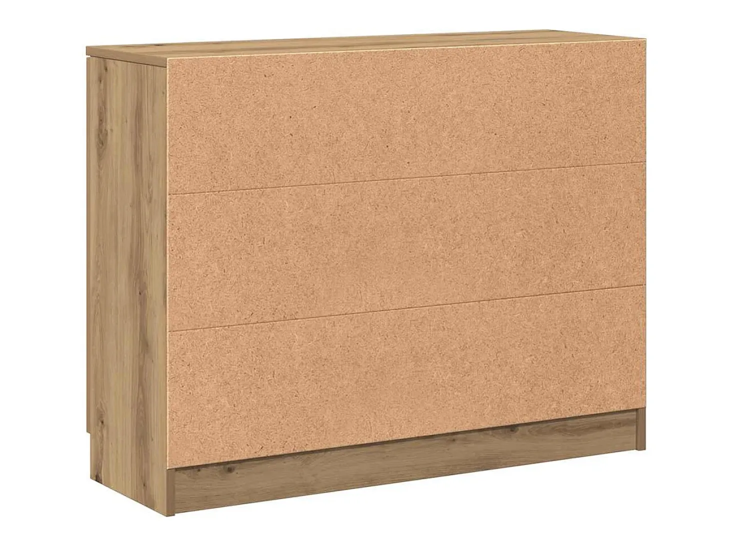 Aparador de madera de ingeniería roble artisan 90,5x30x70 cm