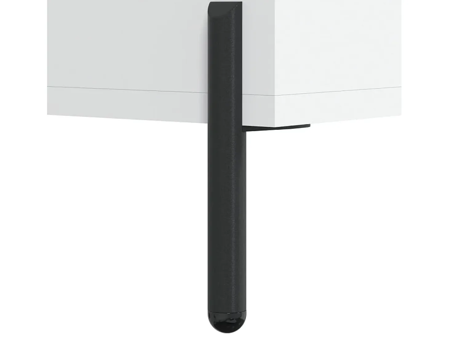 Aparador de madera de ingeniería blanco 69,5x34x90 cm