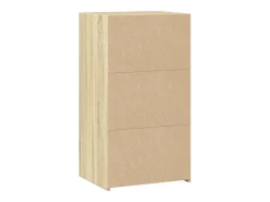Aparador de madera de ingeniería roble Sonoma 50x41x93 cm