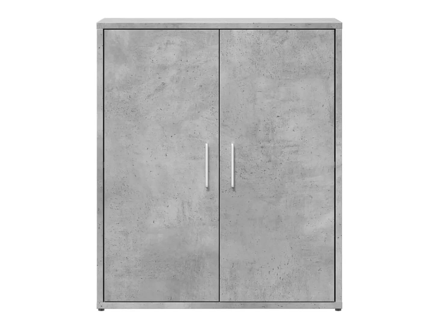 Aparador de madera de ingeniería gris hormigón 60x31x70 cm ES734717