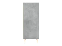 Aparador de madera de ingeniería gris hormigón 34,5x32,5x90 cm ES29570