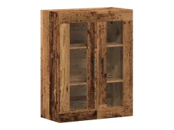 Aparador de madera de ingeniería envejecida 69,5x34x90 cm