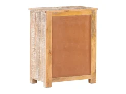 Aparador de madera de mango rugosa 61x35x76 cm ES38461