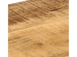 Aparador de madera de mango rugosa 110x30x74 cm