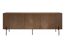 Aparador de madera de mindi maciza