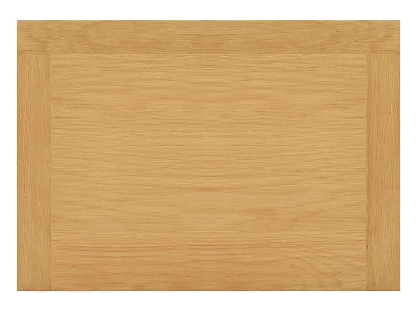 Aparador de madera de roble maciza 45x32x85 cm