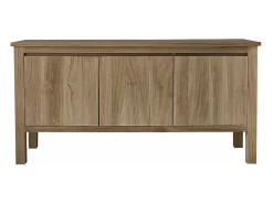 Aparador de madera de teca maciza de 150 cm