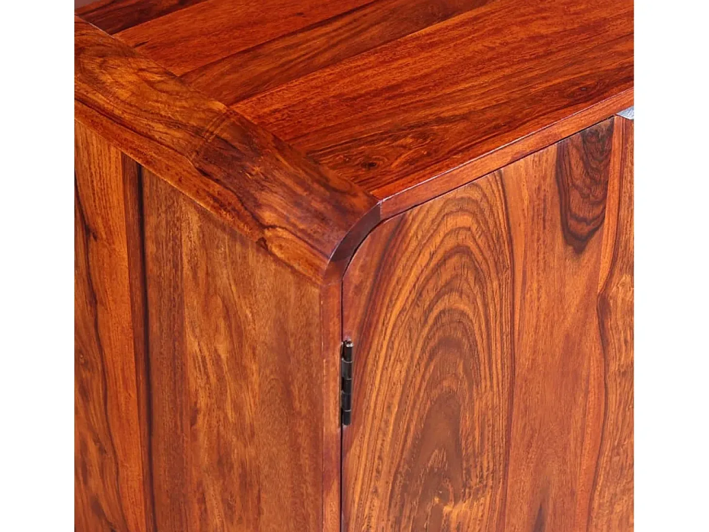 Aparador de madera maciza de sheesham 75x35x60 cm