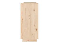 Aparador de madera maciza de pino 110x34x75 cm