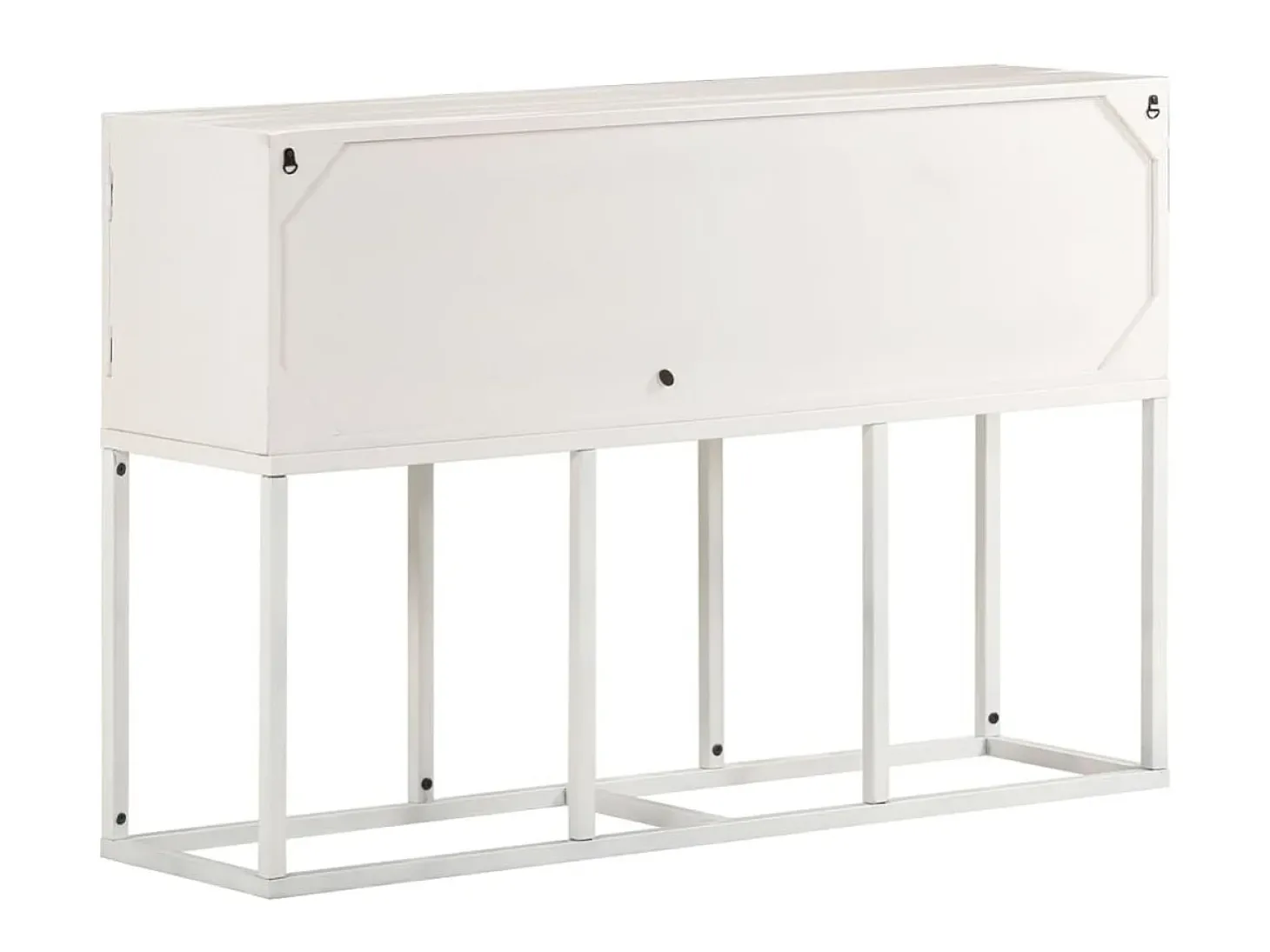 Aparador de madera maciza de mango 115x30x76 cm ES15710
