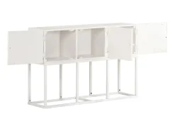 Aparador de madera maciza de mango 115x30x76 cm ES15710