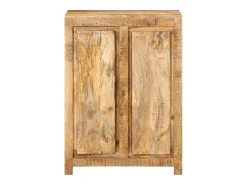 Aparador de madera maciza de mango 55x33x75 cm