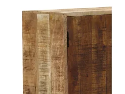 Aparador de madera maciza de mango 88x30x73 cm