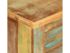 Aparador de madera maciza reciclada 68x35x55 cm