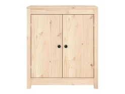 Aparador de madera maciza de pino 70x35x80 cm ES71976