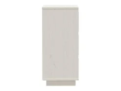 Aparador de madera maciza de pino blanco 32x34x75 cm