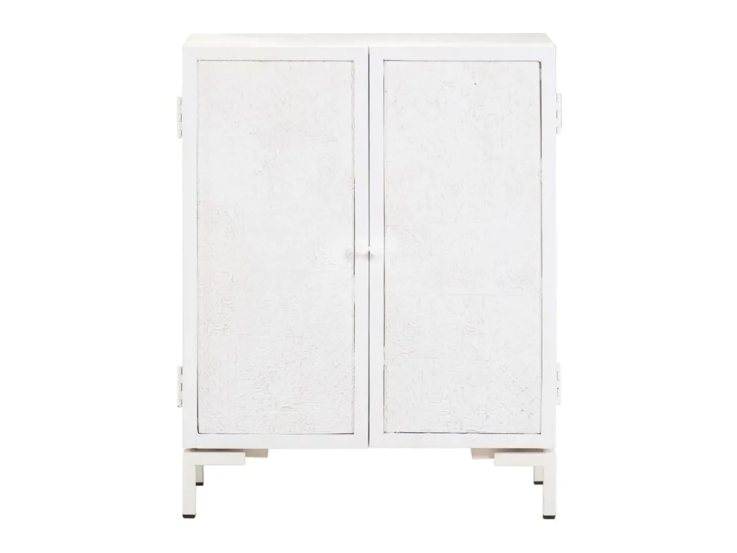 Aparador de madera maciza de mango 60x30x76 cm ES83192