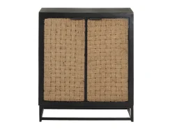 Aparador de madera maciza de mango 60x35x70 cm ES64027