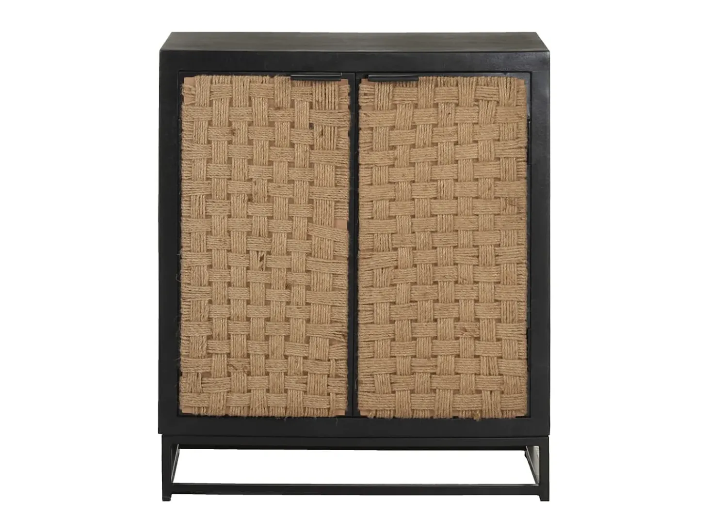 Aparador de madera maciza de mango 60x35x70 cm ES64027