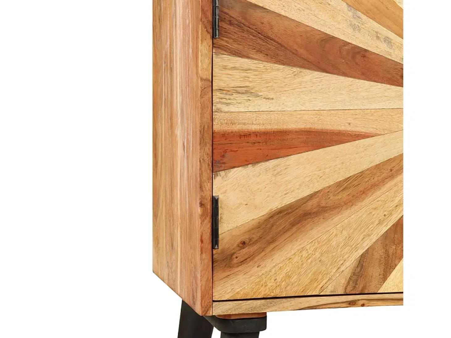 Aparador de madera maciza de mango 85x30x75 cm