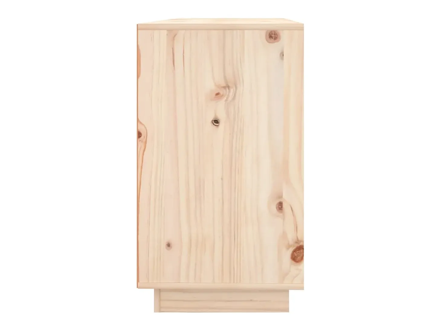Aparador de madera maciza de pino 111x34x60 cm