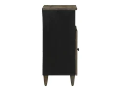 Aparador de madera maciza de mango 60x33x75 cm